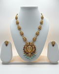 Antique Lakshmi Temple Long Necklace NK-037