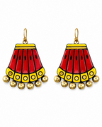 Handcrafted Beaded Dangle Earrings ET-005