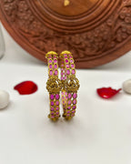 Lakshmi Ruby temple Bangles BG-012