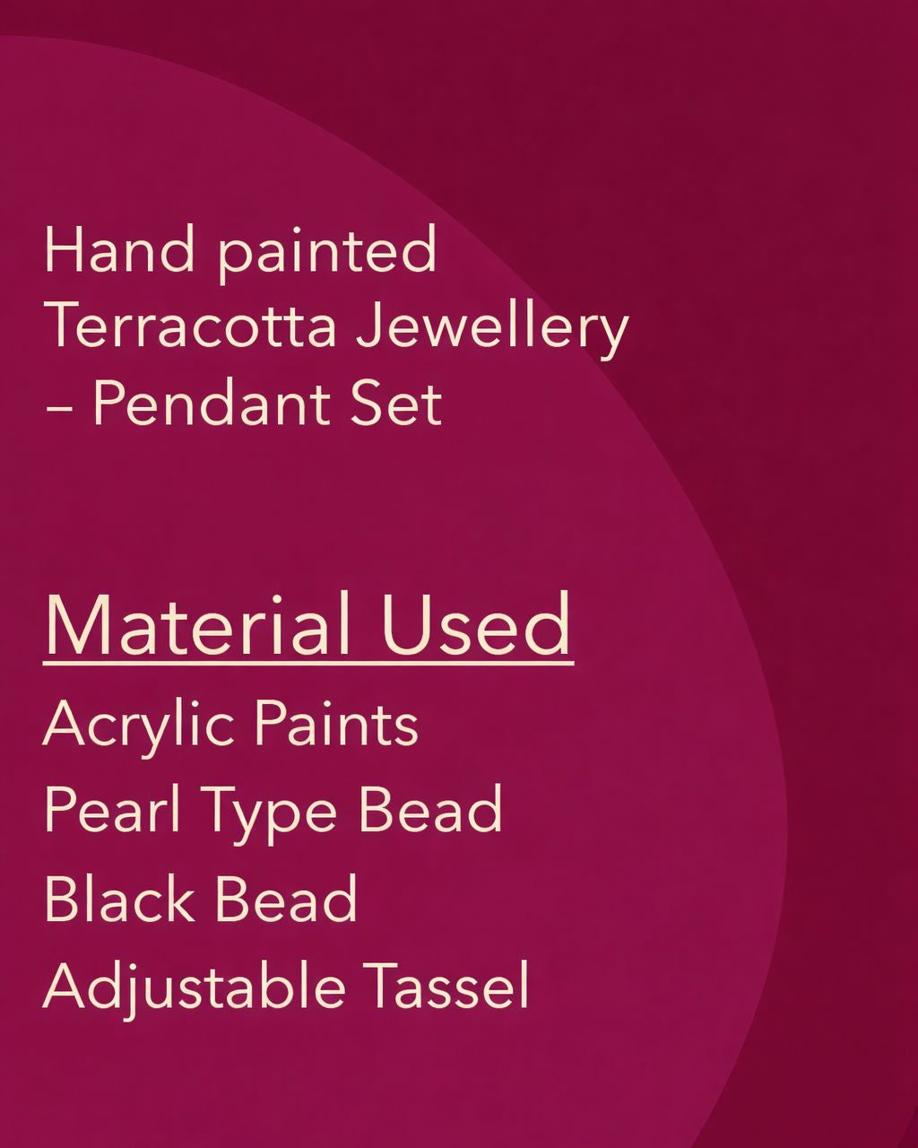 Rainbow peacock feather terracotta set TR-004