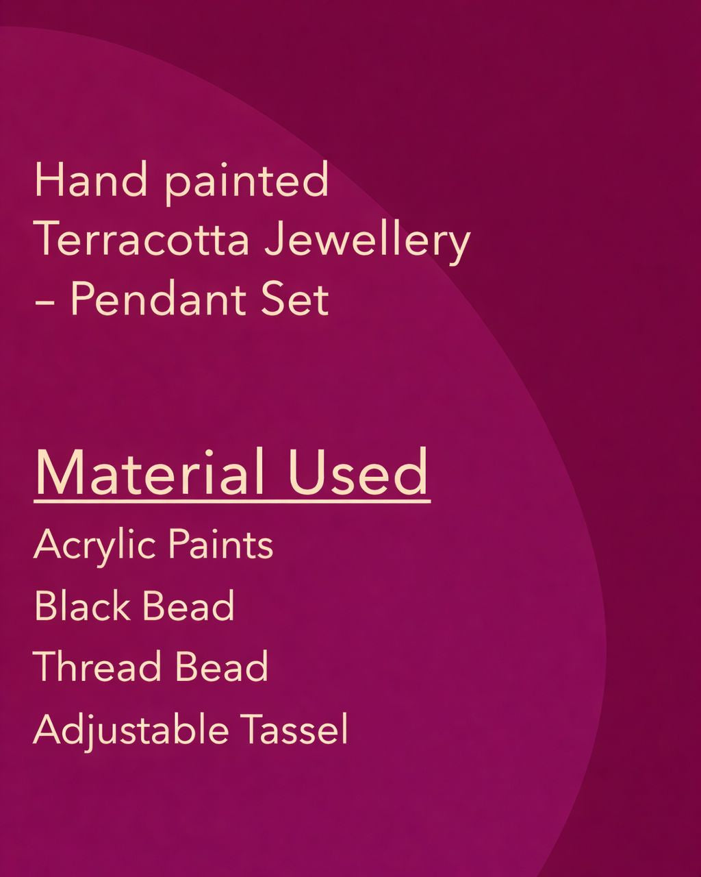 Monochrome geometric terracotta long haaram TR-012