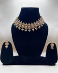 Antique Gold Pearl Necklace Set NK-067