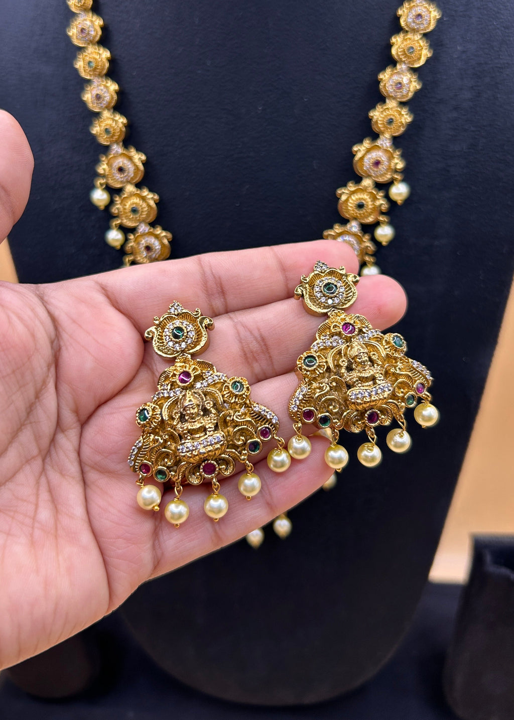 Lakshmi Pearl Heritage Haram NK-003