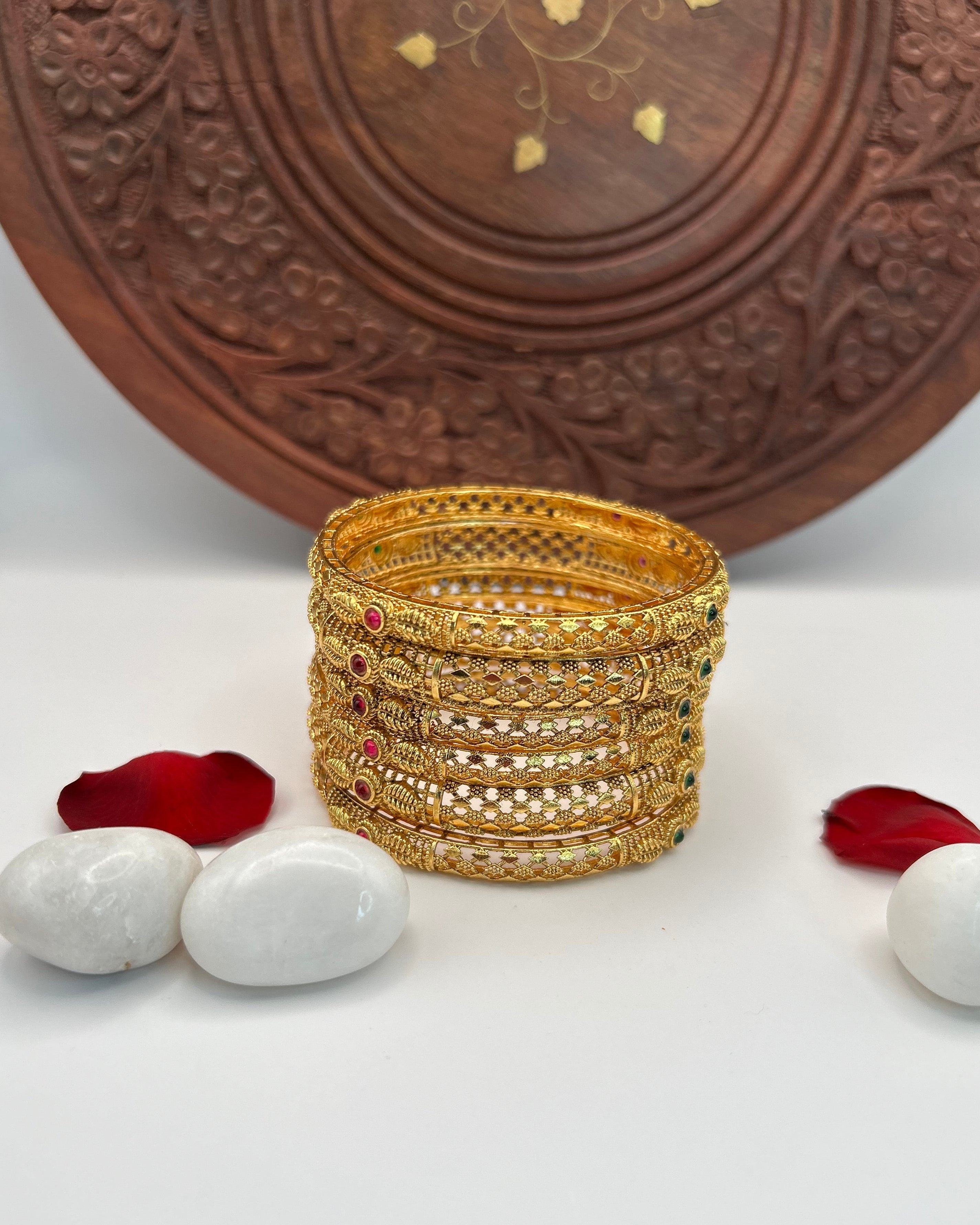 Classic mesh design Bangles BG-016