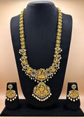 Divine Lakshmi Vishnu Sheshnag bridal Haram NK-007