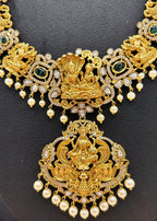 Divine Lakshmi Vishnu Sheshnag bridal Haram NK-007