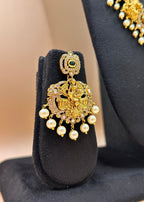 Divine Lakshmi Vishnu Sheshnag bridal Haram NK-007