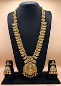 Divine Ganesha pendant long haram NK-006