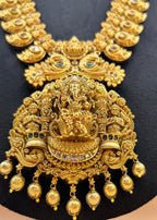 Divine Ganesha pendant long haram NK-006