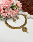 Vintage elegance with golden filigree NK-024