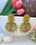 Lakshmi pearl drop earrings ER-001