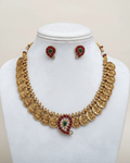 Antique Gold Lakshmi Kasu Necklace