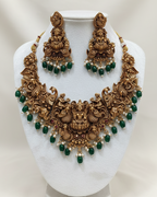 Antique Lakshmi Temple Jewellery Set NK-030