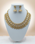 Two-Layer Antique Kasu Necklace NK-038