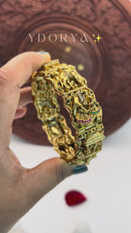 Beautifully carved wedding single Khada BG-015