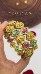 Lakshmi temple stone bangle BG-001